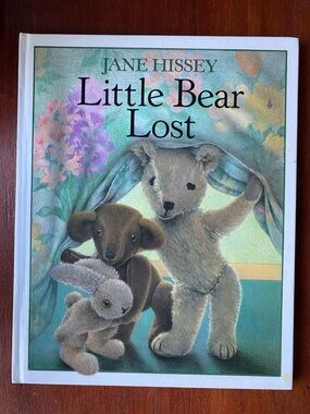 Vintage Little Bear Lost children's picture Hardcover book Jane Hissey 1989 Gift